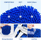 62" Car Wash Brush kit with Long Handle & Scratch-Free Refill Head - Image 6