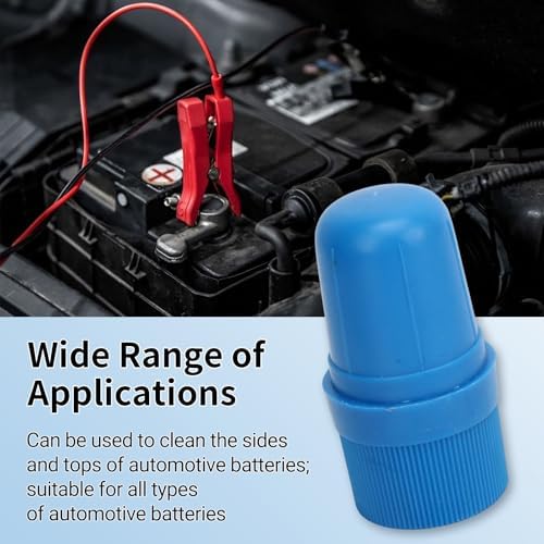 4PCS Car Battery Terminal Cleaners, Battery Terminal Brush for Automotive and Marine Batteries, Post Cleaner Wire Brush Tool with Storage Cover Included - Image 7