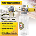 Tool Daily Foam Cannon with Short Pressure Washer Gun, 1.5 Liter - Image 3