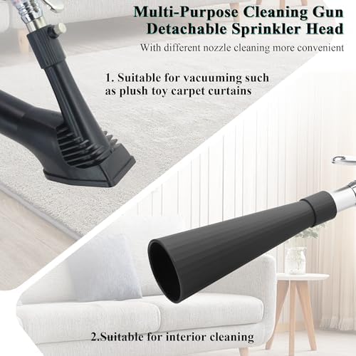 GOCCIDA 2IN1 Tornado Car Cleaning Gun & Vacunm Gun with Ergonomic Grip - Image 6