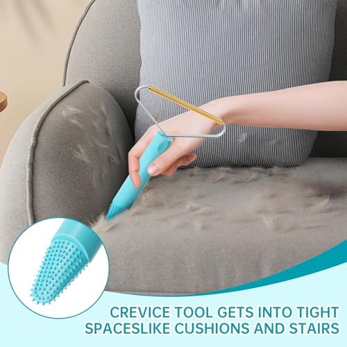 Pet Hair Remover, Dog Cat Carpet Rake, Lint Remover Shaver for Sofas 3-Pack - Image 2