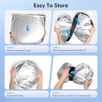 KUST Windshield Sun Shade for Honda CR-V 2007-2018 2019 2020 2021 2022 CRV Accessories Sunshade Window Sun Visor Foldable Block Sun UV Rays Keep Car Cooler - Image 6