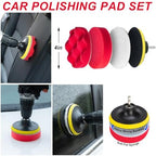 44Pcs Car Wash Cleaning Kit with Detailing Brushes Car Vacuum Drill Brush Set Collapsible Bucket Windshield Cleaning Tool Tire Brush Towels Complete Interior Exterior Detailing Set for Car - Image 4