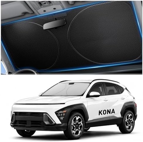 Zanch Windshield Sun Shade for Hyundai Kona 2018-2026 by Zanch