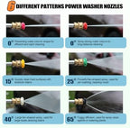 10 Pack 9 FT Pressure Washer Wand, Gutter Cleaning Tools from the Ground - Image 5