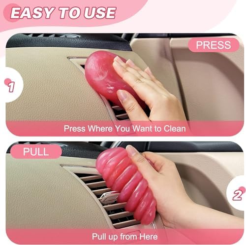 PULIDIKI Car Cleaning Gel Clean Putty Car Interior Cleaner Detailing Tools - Image 6