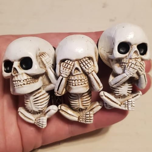Skull Decor Car Air Freshener Vent Clips Goth Halloween Decorations Gifts - Image 2