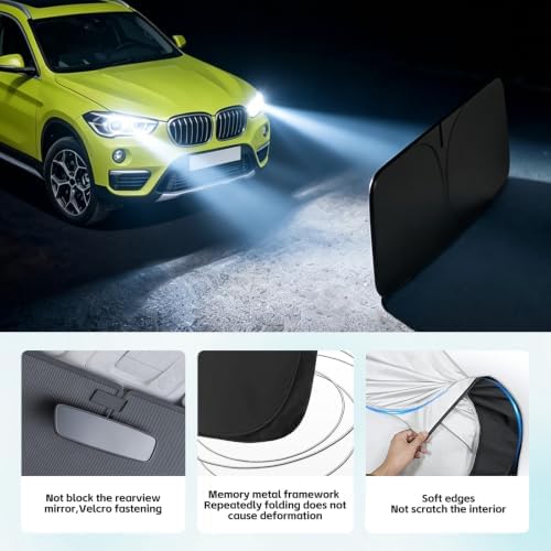 Windshield Sun Shade for BMW X1 2011-2022 Sunshade - Image 5