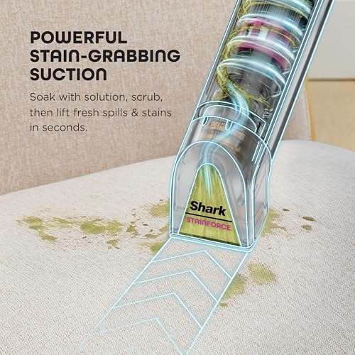 Shark StainForce Cordless Stain, Odor & Urine Remover, 1 Tool, HX095BRN - Image 7