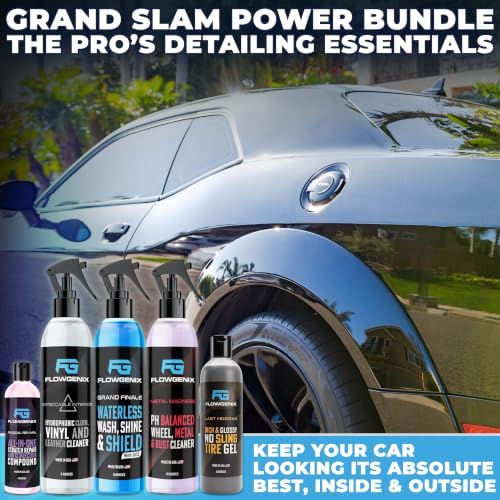 Grand Slam 5-Pack - Waterless Car Wash Detailing Spray, Car Kit - Image 2