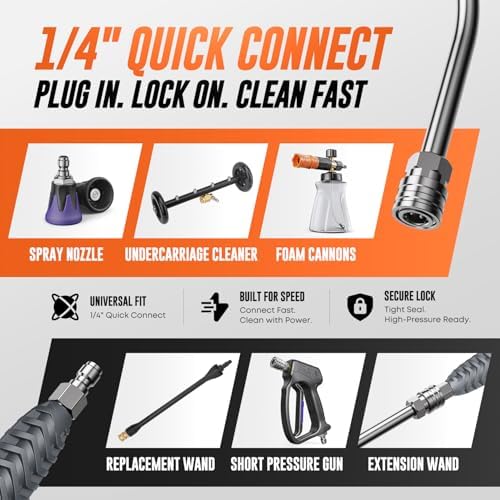 Pressure Washer Extension Wand, Pressure Washer Wand 1/4 Quick Connect - Image 6