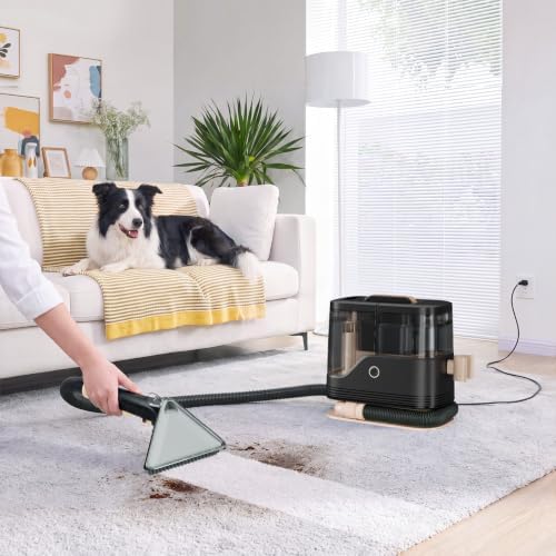 NEWBULIG Carpet and Upholstery Cleaner Machine Portable Carpet Shampooer - Image 2
