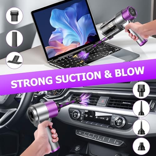 16000PA Handheld Car Vacuum Cleaner Cordless Rechargeable - Image 4