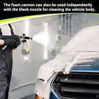 M MINGLE 16 Inch Undercarriage Washer Attachment with Foam Cannon, 4000PSI - Image 4