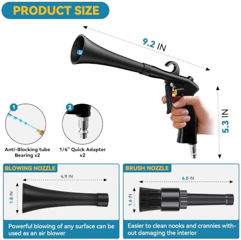 Tornado Car Cleaning Gun with Replacement - Image 2