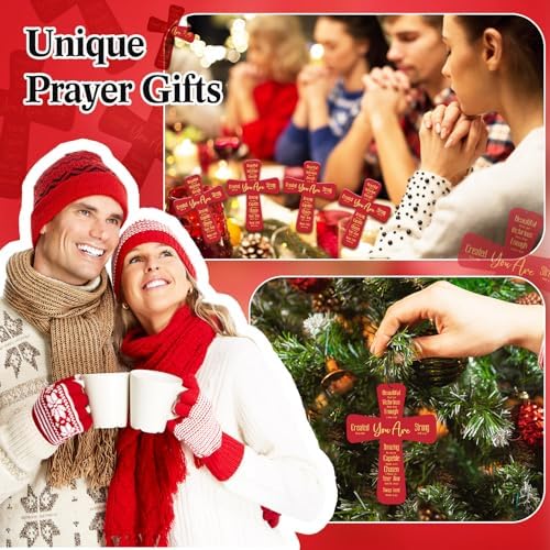 Fumete 24 Pcs Christian Gifts for Women Cross Car Air Fresheners Bulk - Image 6