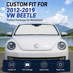 Custom Fit Windshield Sun Shade for Volkswagen VW Beetle 2012-2019 - Image 2