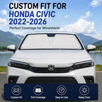 Windshield Sun Shade Sunshade for Honda Civic 2022-2026 - Image 2