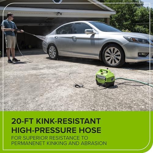 Greenworks 1800 PSI (1.1 GPM) Electric Pressure Washer PWMA Certified - Image 7