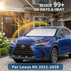 Windshield Sun Shade for Lexus NX 2022-2024 2025 2026 Sunshade Front Window Shade Custom Fit NX NX250 NX350 NX350h NX450h+ Accessories Sun Visor Foldable Shade Blocks UV Rays Accessories - Image 2
