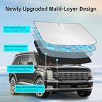 Windshield Sunshade for Hyundai Palisade 2020-2026 Sun Shade - Image 3