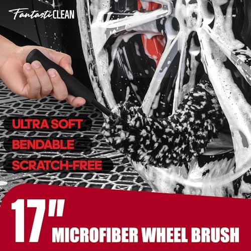 Fantasticlean 7PCS Wheel Tire Brush Kit for Car Detailing Cleaning - Image 2