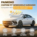 Sun Shade for Hyundai Sonata 2020-2025, Custom Fit Forte 2019-2025 - Image 4
