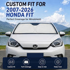 Custom Fit Windshield Sun Shade for Honda Fit 2007-2026 - Image 2