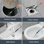 150FT Sewer Jetter Kit for Pressure Washer 5800PSI Drain Cleaner - Image 3