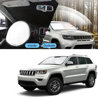 TINGLU Sun Shade for Jeep Grand Cherokee 2011-2021(NOT for Grand Cherokee L&Jeep Cherokee) Accessories Windshield Sun Shade Window Shade UV Rays Protection Sun Visor Cover - Image 6