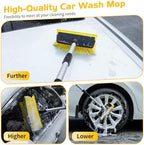 Ordenado 56" Car Wash Brush with Long Handle, Soft Bristle& Rubber Squeegee - Image 6