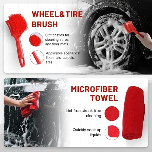 10Pcs Interior Detailing Brush Set - Image 4