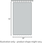 RYB HOME Blackout Curtains for Bedroom Living Room Nursery 72 inches Long | Thermal Insulated, Privacy Protection, Rod Pocket, Drapes for Office Home Theater, W42 x L72, Greyish Purple, 2 Panels - Image 10