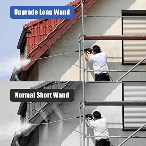 RIDGE WASHER Pressure Washer Wand Extension, 120 Inch Stainless Steel Wand - Image 6