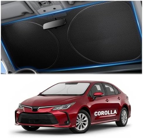 Zanch Windshield Sun Shade for Toyota Corolla 2000-2026 by Zanch