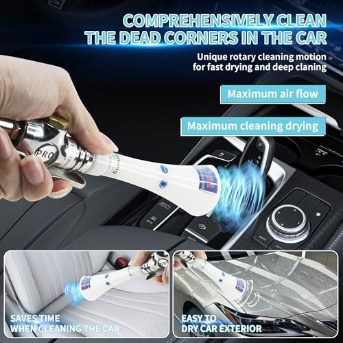 GOCCIDA Tornado Mini High Pressure Air Blower for Auto Interior Cleaning - Image 3