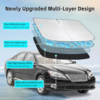 Windshield Sun Shade for Lexus ES 2009-2018 Sunshade - Image 3