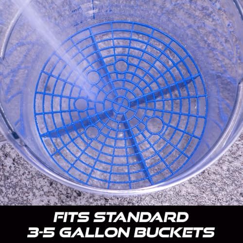 VIKING Bucket Car Wash Grit Trap Insert, Blue, 1 Pack - Image 5