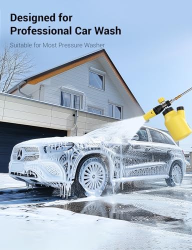 AUTOWN Foam Cannon Pressure Washer, 1/4" Quick Connect & Adjustable Nozzle - Image 6