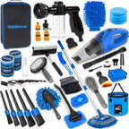 THINKWORK Car Detailing Kit with Foam Gun & Vacuum, 41Pcs Car Cleaning Supplies by THINKWORK