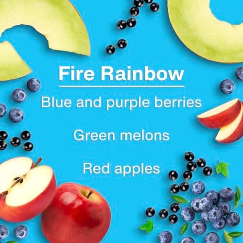 LITTLE TREES Car Air Freshener | Hanging Tree Provides Long Lasting Scent for Auto and Home | 24 Air Fresheners |Fire Rainbow - Image 4