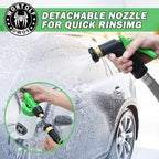 Wontolf Car Wash Foam Gun Foam Cannon Sprayer Kit with Car Wash Soap, Microfiber Car Wash Mitt, Storage Bag - Car Wash Kit - Snow Foam Blaster - Connects to Garden Hose - Car Accessories for Men - Image 4