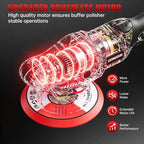 Polisher for Car Detailing to 5500Rpm (Red, Upgraded Version) - Image 4