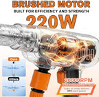 Cordless Pressure Washer, 900PSI Portable Power Washer with 6-in-1 Nozzle - Image 3