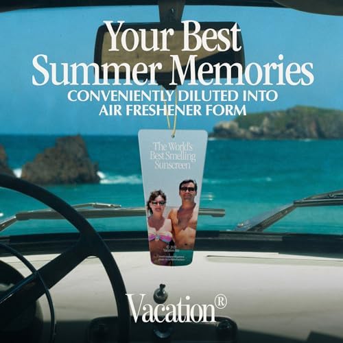 Vacation Car Air Freshener 3-Pack, Classic Scent - Image 6