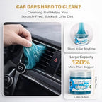 8PCS Car Detailing Kit Boar Brush 160g Reusable Gel Auto & Home Use - Image 6
