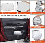 Foldable Front Windshield Sunshade fit for Nissan Kicks 2018-2024 - Image 5