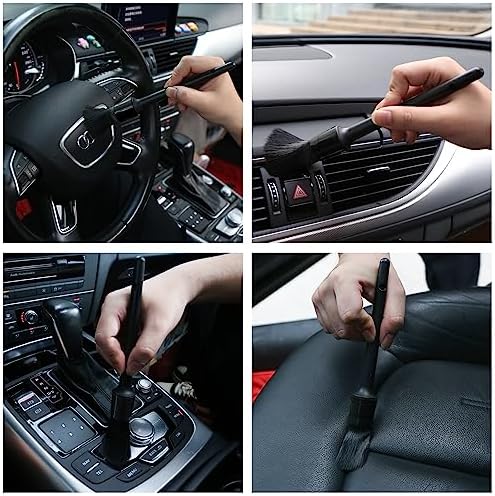 HMPLL 10pcs Detailing Brush Set, Multi-Purpose Car Detailing Brushes - Image 5