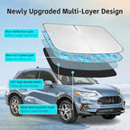 Windshield Sun Shade for Honda HRV 2016-2026 Sunshade - Image 3