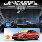 Windshield Sunshade for Kia Forte 2019-2024 2025 2026 Window Sun Shades - Image 3